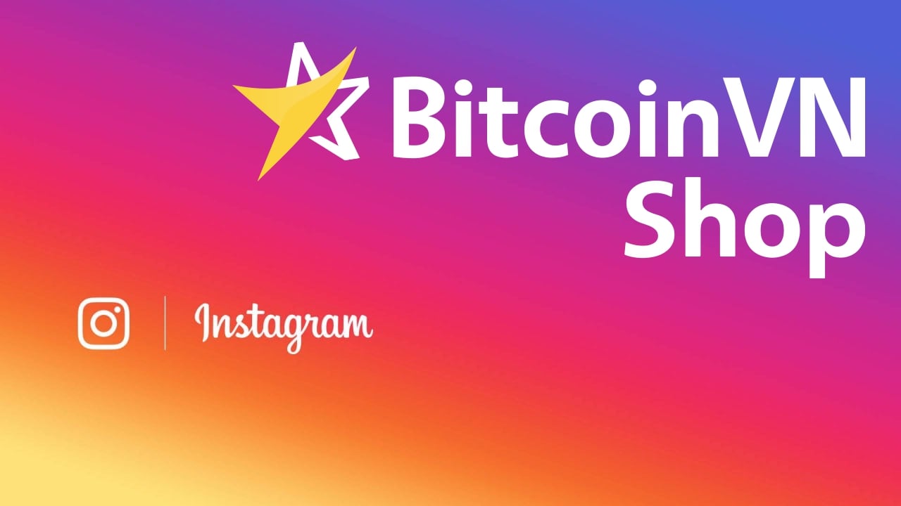 BitcoinVN Shop - now also on Instagram